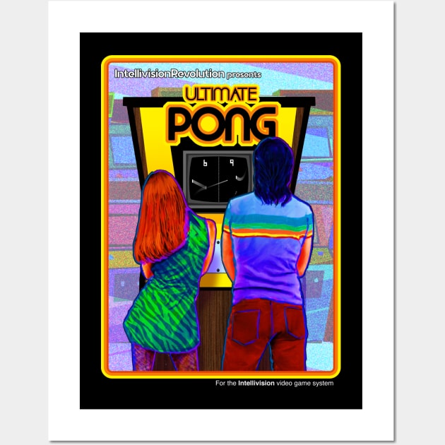 Ultimate Pong Wall Art by Intelliwear